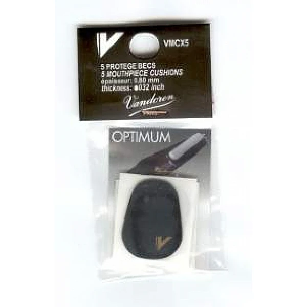 Vandoren podlepky na hubičku čierne 0,8mm