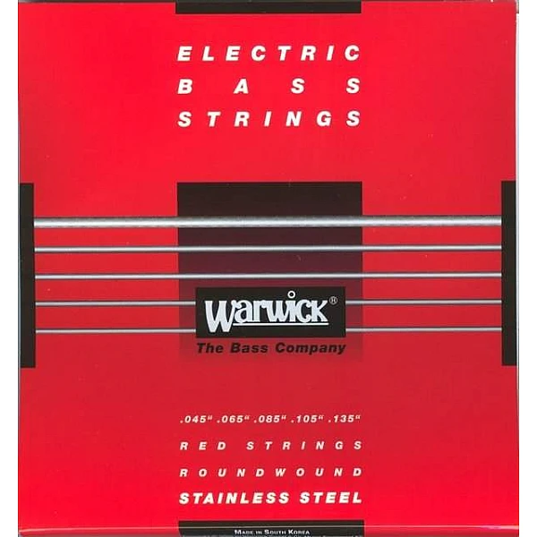 Warwick 42301 - Struny pre 5-strunovú el. basgitaru, 045/135