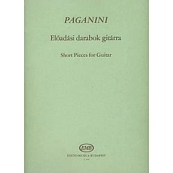 Paganini, Niccolò - Short pieces for guitar