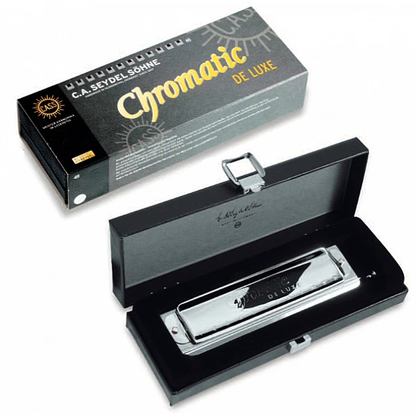 C.A. SEYDEL SÖHNE DE LUXE - Chromatická ústna harmonika C.A. SEYDEL SÖHNE DE LUXE - Chromatická ústna harmonika
