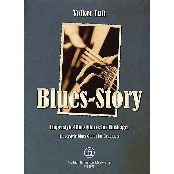 Luft, Volker -  Blues -Story , škola hry pre fingerstyle gitaristov