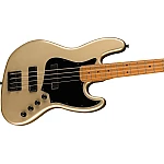 Fender Squier  Contemporary Active Jazz Bass® HH, Roasted Maple Fingerboard, Black Pickguard, Shoreline Gold