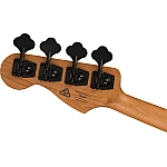 Fender Squier  Contemporary Active Jazz Bass® HH, Roasted Maple Fingerboard, Black Pickguard, Shoreline Gold