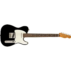Fender Squier Classic Vibe Baritone Custom Telecaster®, Laurel Fingerboard, Parchment Pickguard, Black