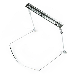 Fender Harmonica Holder, Stainless Steel