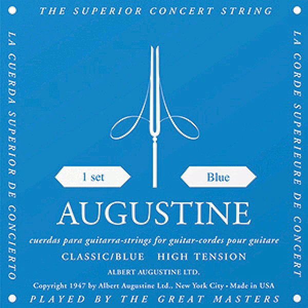 Augustine Classic Blue, high tension - struny na klasickú gitaru