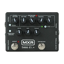 MXR M80 Bass DI PLUS - DI box , ekvalizér a distortion