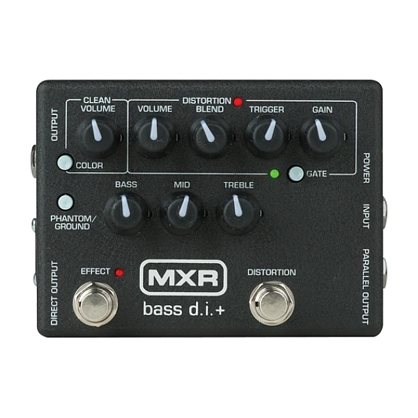 MXR M80 Bass DI PLUS - DI box , ekvalizér a distortion
