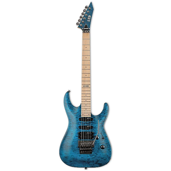 ESP LTD MH-103QM STB - elektrická gitara ESP LTD MH-103QM STB - elektrická gitara