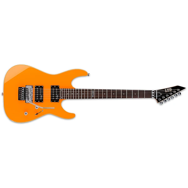 ESP LTD M-50FR Neon Orange - elektrická gitara ESP LTD M-50FR Neon Orange - elektrická gitara