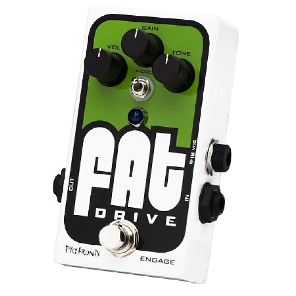 Pigtronix FAT Drive - analógový classic rock overdrive efekt