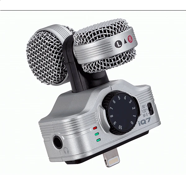 ZOOM iQ7 - stereo mikrofón pre iPhone a iPad