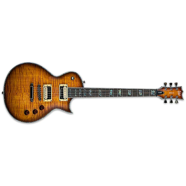 ESP LTD  EC-1000 AMBER SUNBURST